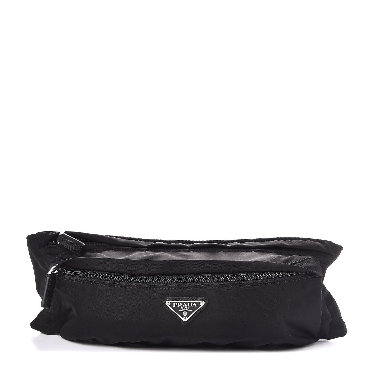 Tessuto Nylon Montagna Belt Bag Black