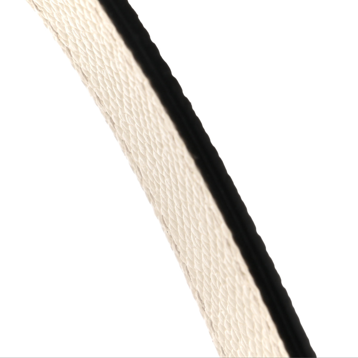 Grained Calfskin Saddle Bag With Strap Latte