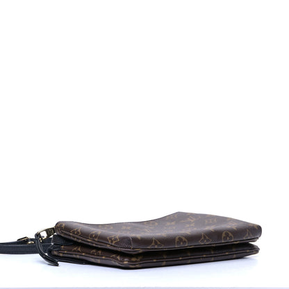 Louis Vuitton Monogram Twice Pochette Black 4 of 6