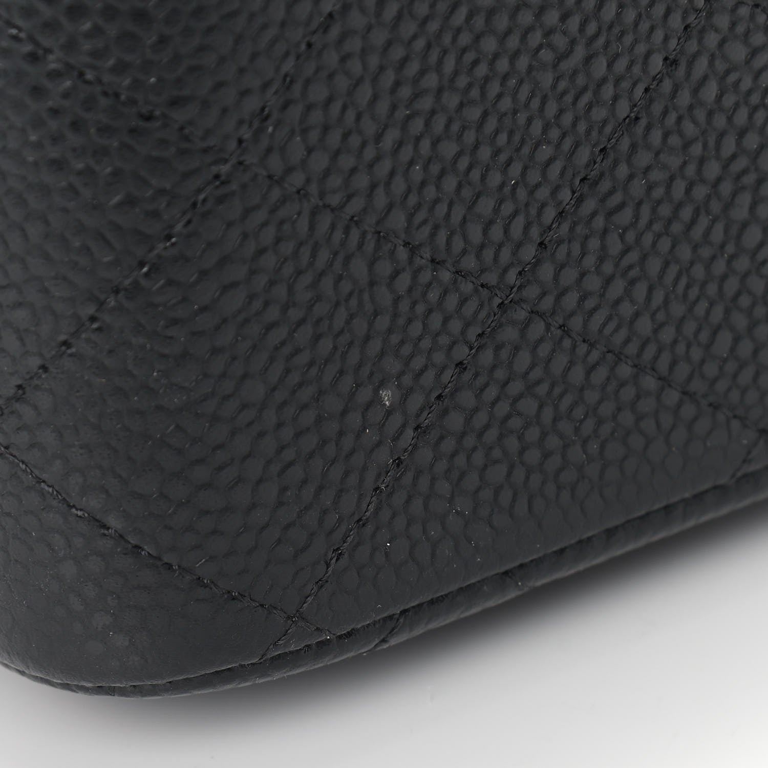 Chanel Caviar Quilted Jumbo Double Flap Black 11 of 11