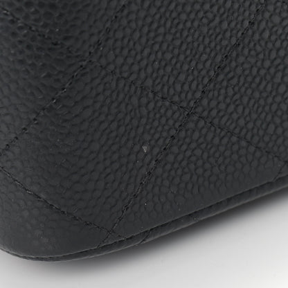 Chanel Caviar Quilted Jumbo Double Flap Black 11 of 11