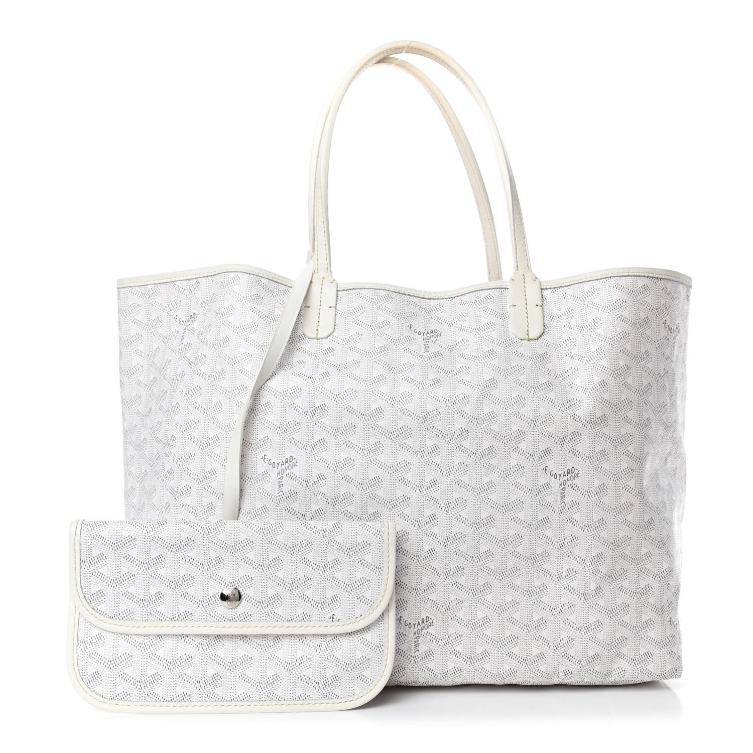 Goyard Goyardine Saint Louis PM White 1 of 5