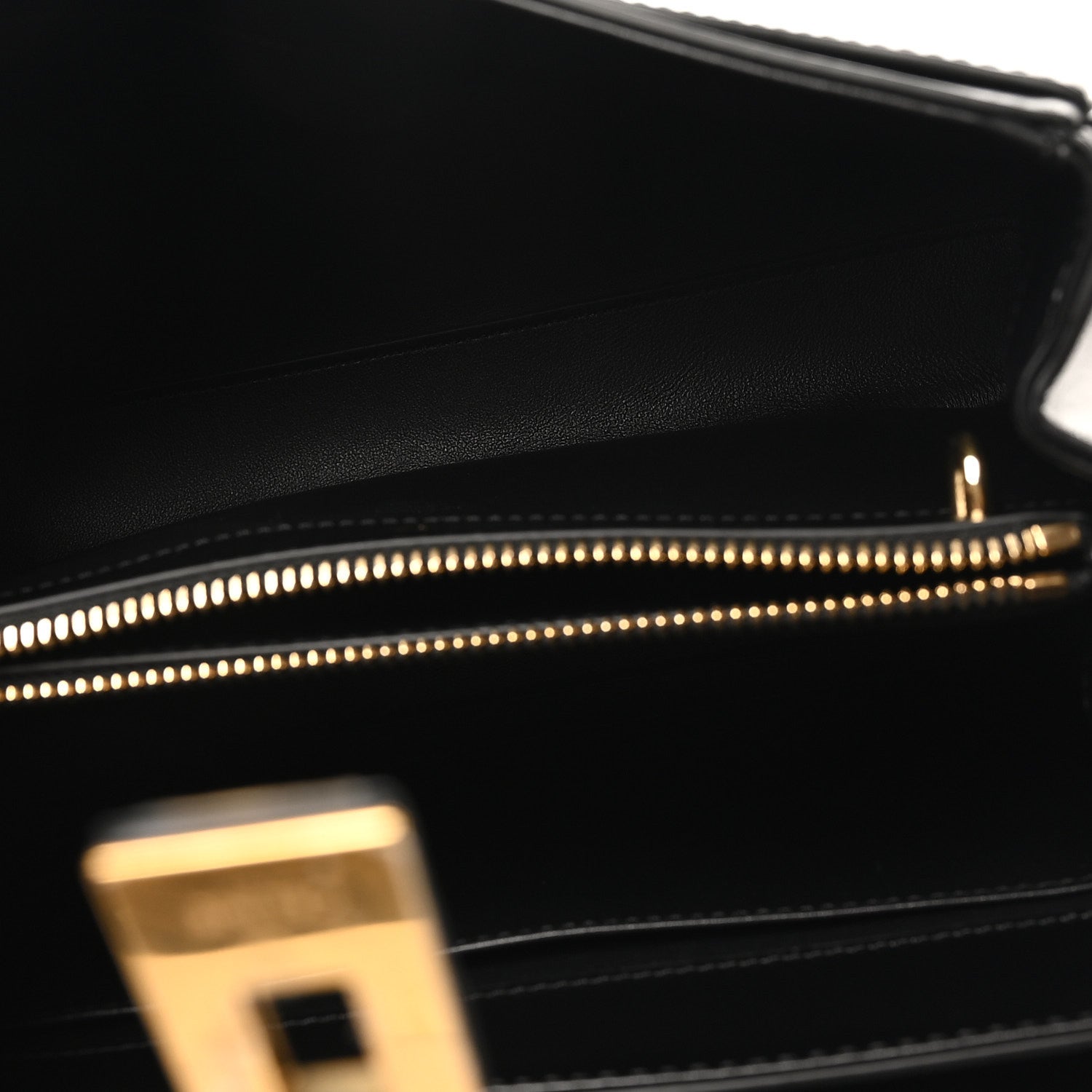 Celine Satinated Calfskin Small 16 Top Handle Bag Black 5 of 9