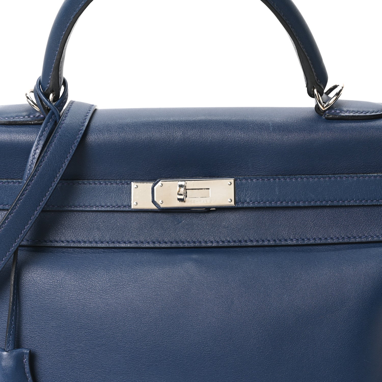 Hermes Swift Kelly 35 Bleu De Prusse 8 of 10