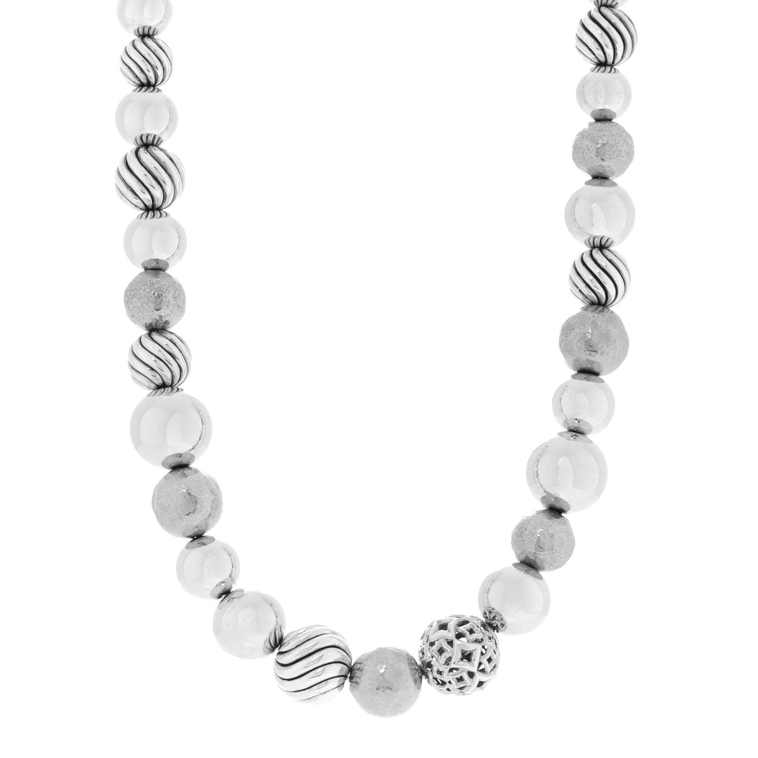 David Yurman Sterling Silver Elements Necklace 1 of 4