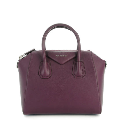 Givenchy Sugar Goatskin Small Antigona Dark Purple 1 of 7