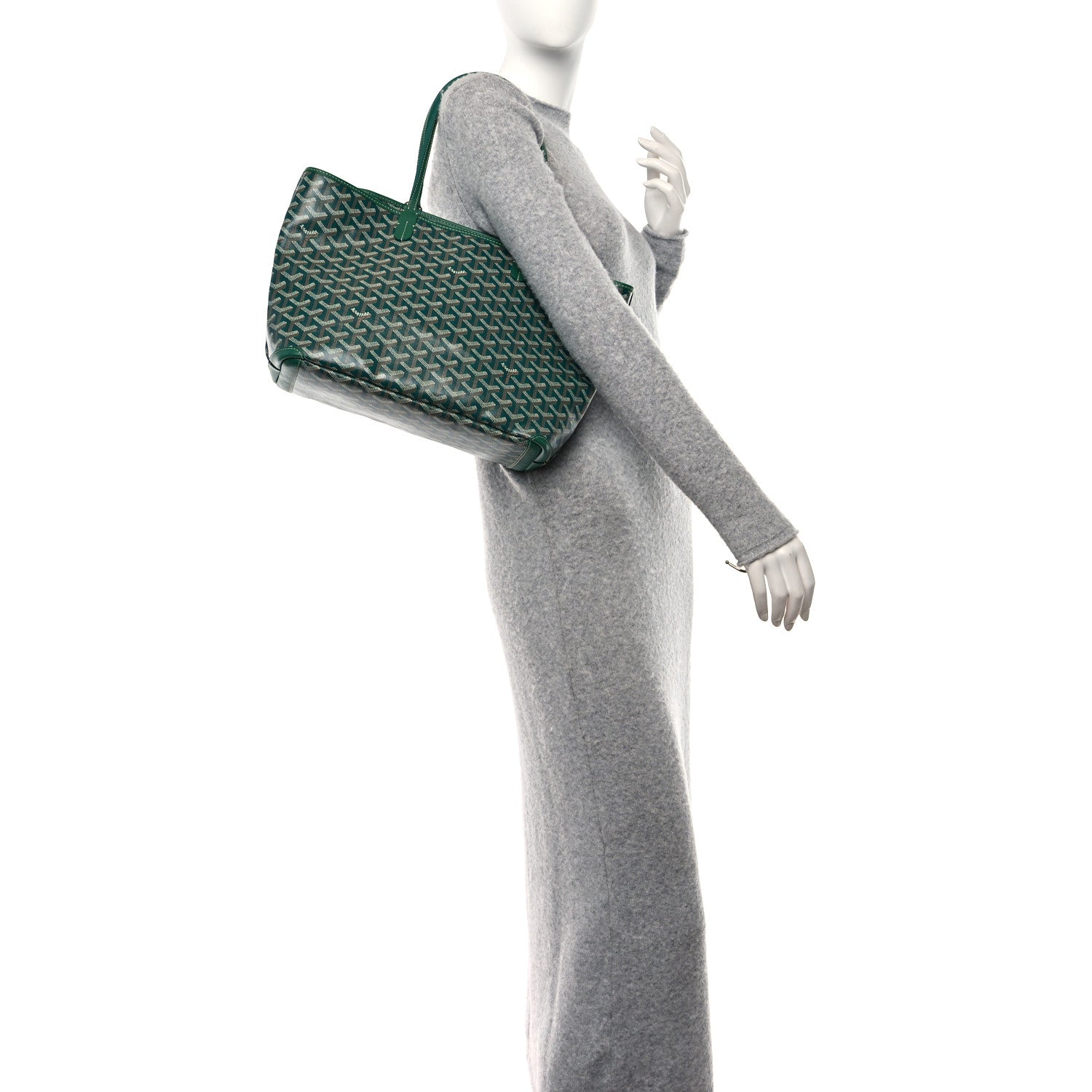 Goyard Goyardine Artois PM Green 2 of 10