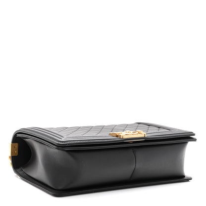 Chanel Lambskin Quilted New Medium Boy Flap Black 4 of 10