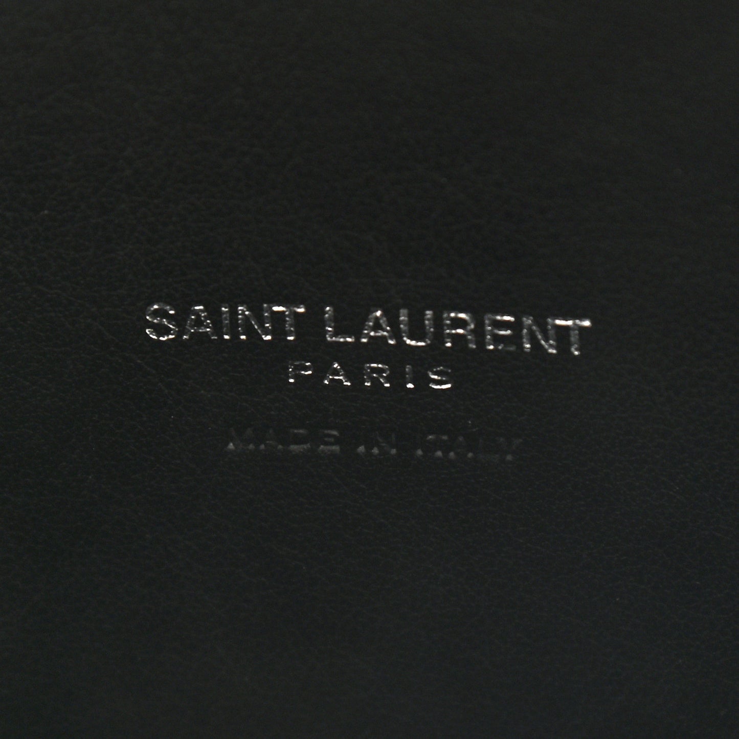 Grained Calfskin Baby Sac De Jour Black