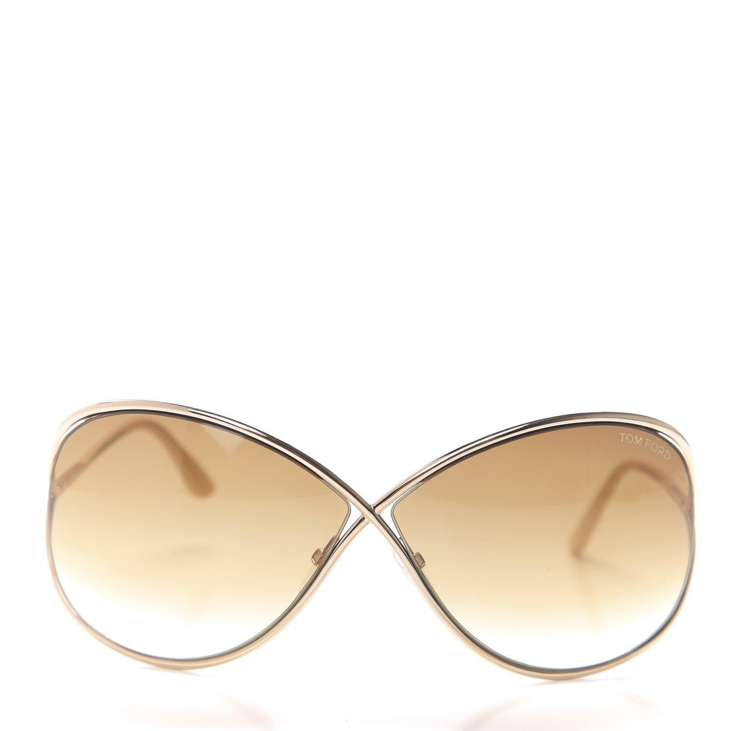 Tom Ford Miranda Crossover Sunglasses TF130 Gold 2 of 8
