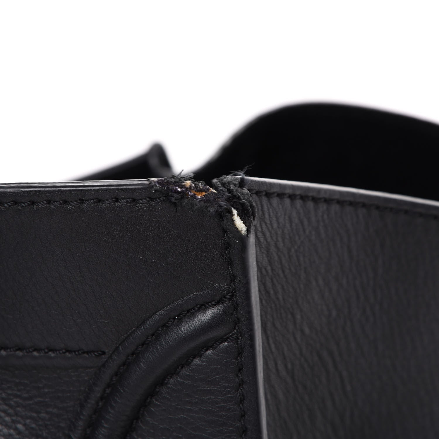 Celine Supple Calfskin Medium Phantom Luggage Black 17 of 25