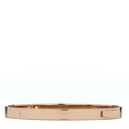 Hermes 18K Rose Gold Diamond PM H D'Ancre Bracelet ST 2 of 3