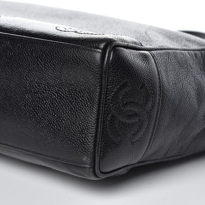 Chanel Caviar CC Shoulder Bag Black 9 of 10