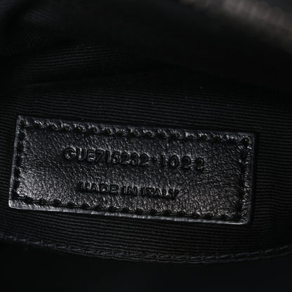 Saint Laurent Calfskin Matelasse Monogram Lou Camera Bag Black 7 of 10