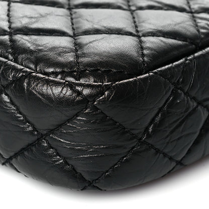 Chanel Aged Calfskin Quilted Mini Reissue Camera Case Black 9 of 10