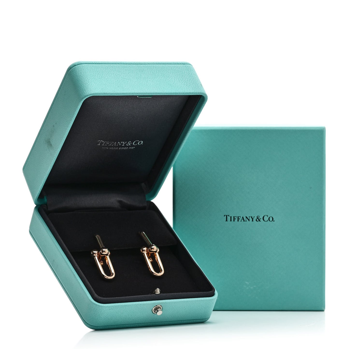 18K Rose Gold Large HardWear Link Earrings