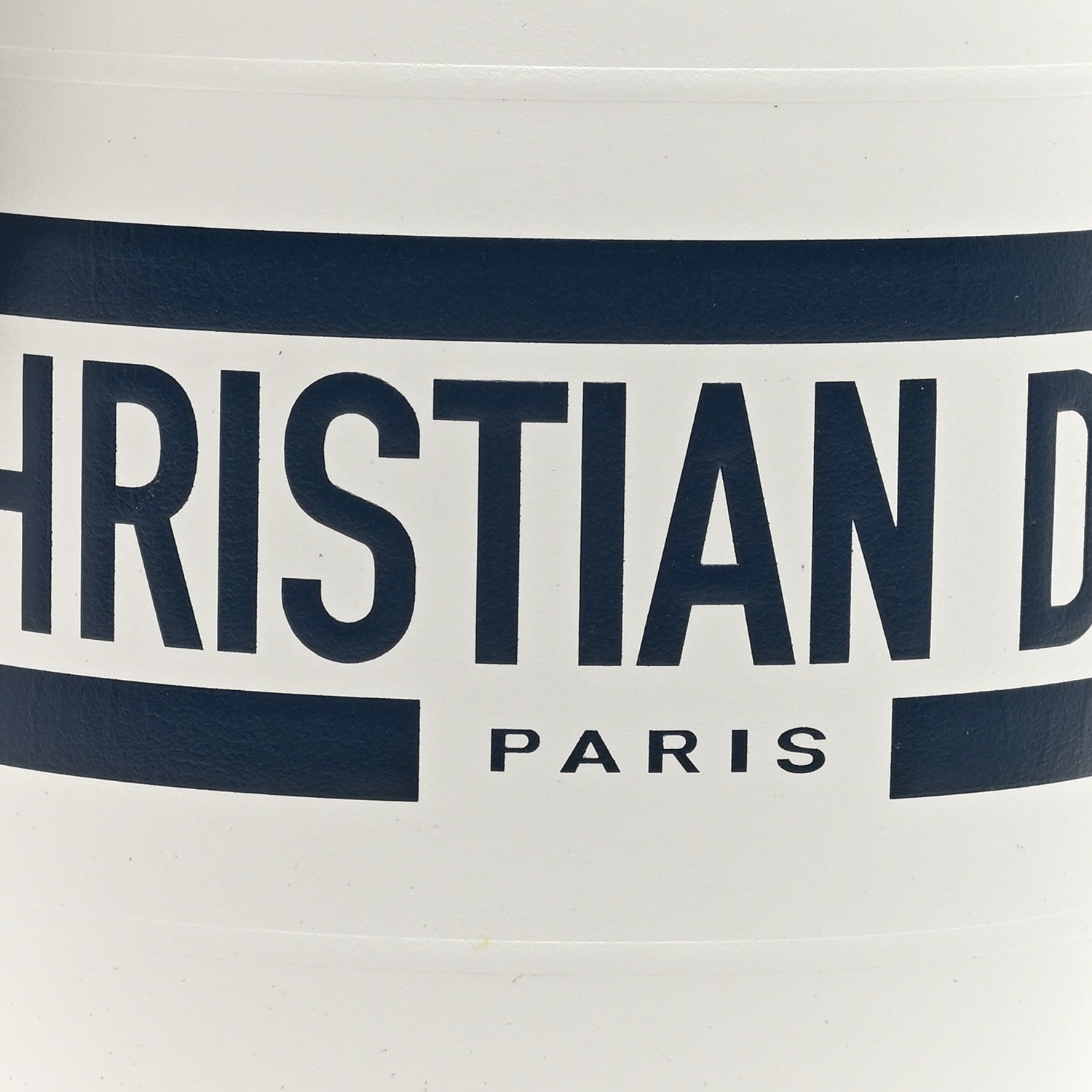 Christian Dior Calfskin Dior Vibe Bottle Holder White Blue 7 of 9