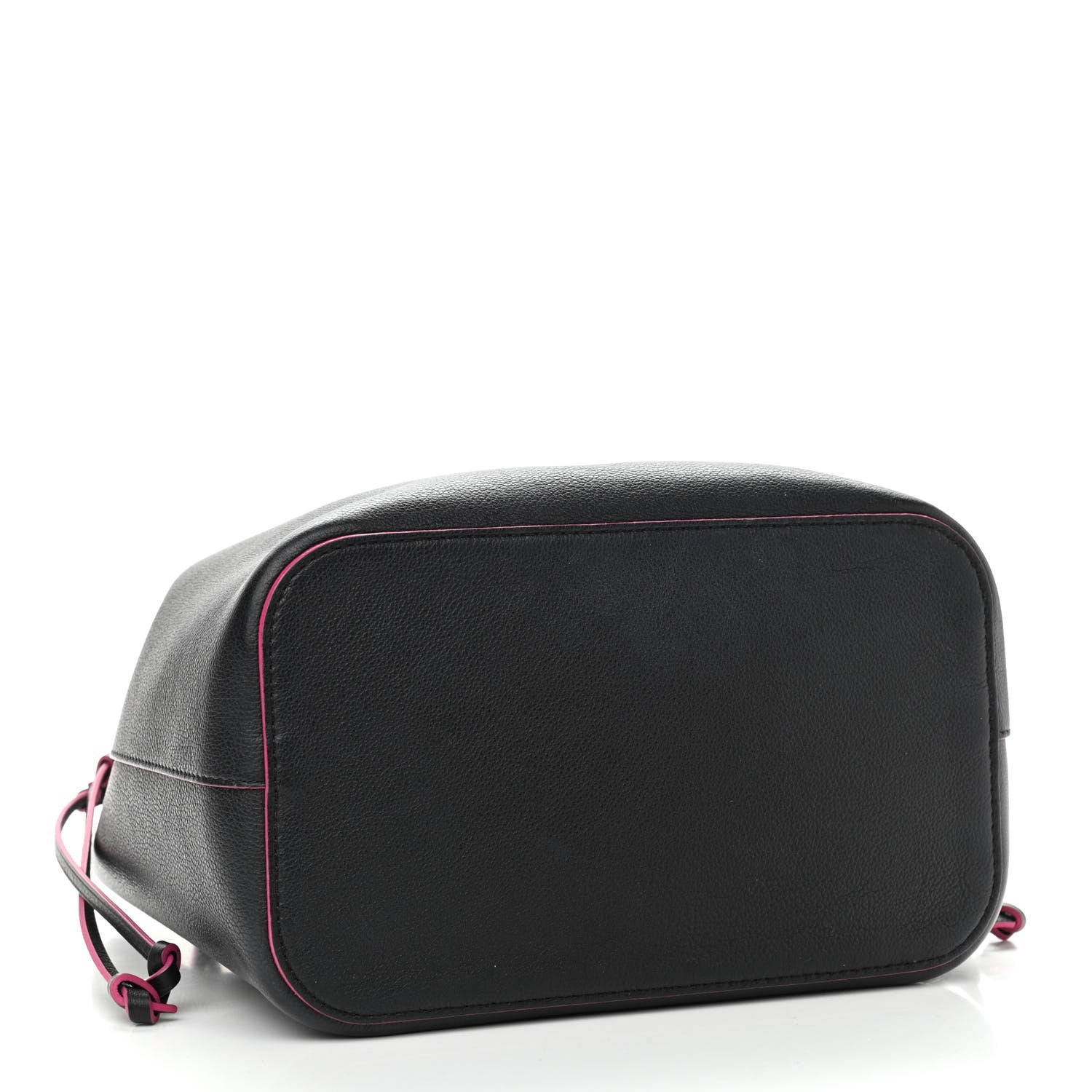 Louis Vuitton Calfskin Lockme Bucket Black 4 of 10