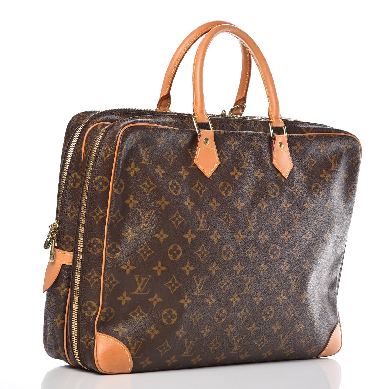 Louis Vuitton Monogram Porte-Documents Voyage Briefcase 2 Compartments 3 of 18