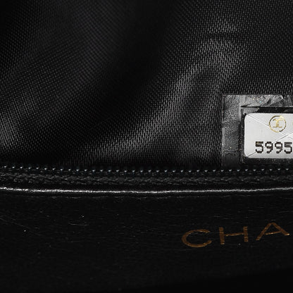 Chanel Caviar Frame Evening Bag Black 10 of 29