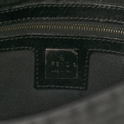 Fendi Zucchino Baguette Black 6 of 9