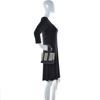 Alexander Wang Mesh Crystal Rhinestone Mini Crusier Tote Black Silver 2 of 12