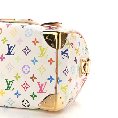 Louis Vuitton Monogram Multicolor Speedy 30 White 8 of 13
