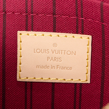 Louis Vuitton Monogram Neverfull MM GM Pochette Pivoine 6 of 10