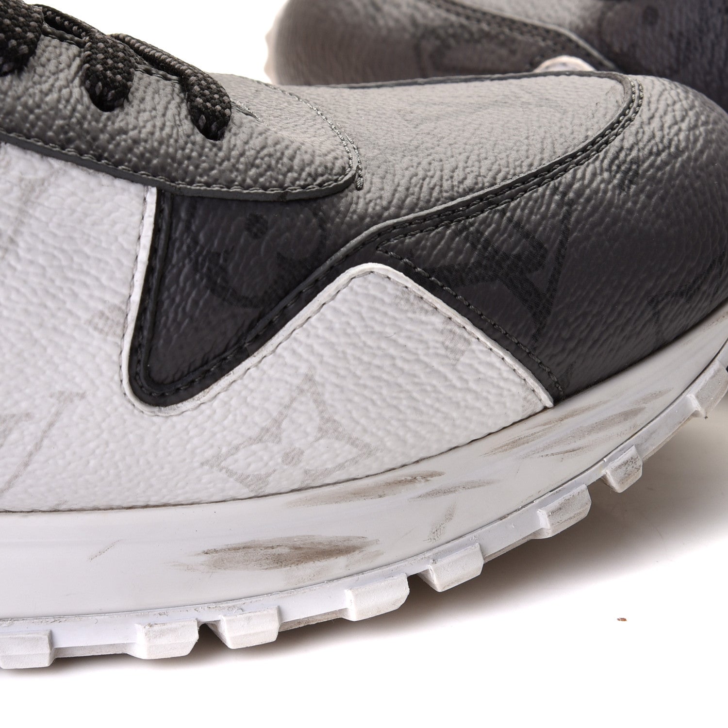 Louis Vuitton Calfskin Monogram Eclipse Rivoli Sneakers 8 7 of 14