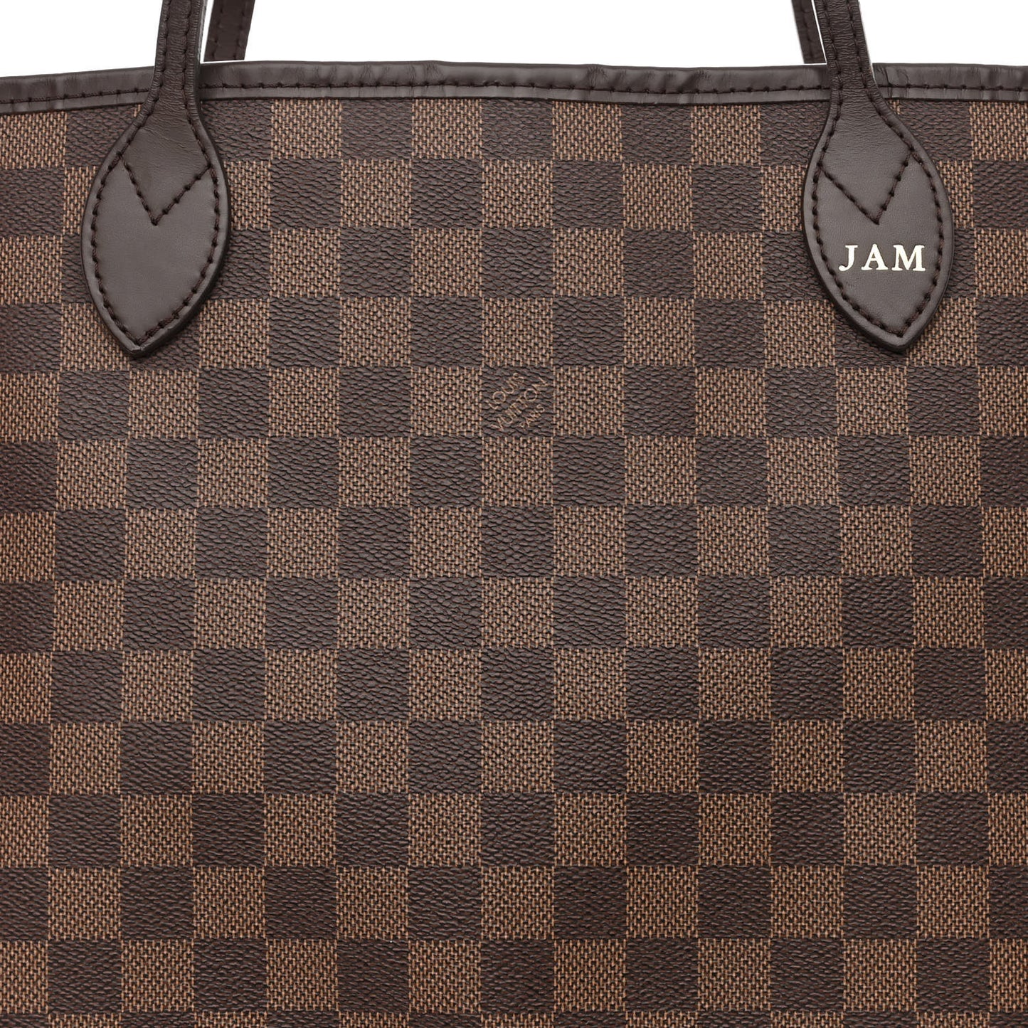 Damier Ebene Neo Neverfull MM Rose Ballerine