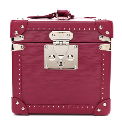 Louis Vuitton Epi Boite Flacons Beauty Train Trunk Case Fuchsia 1 of 9
