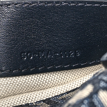 Christian Dior Oblique Saddle Belt Bag Blue 7 of 11