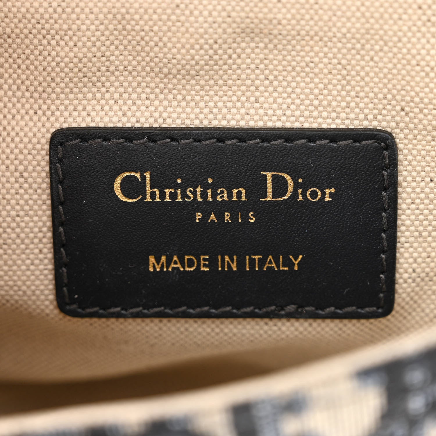 Christian Dior Oblique Mini Saddle Bag Blue 6 of 11