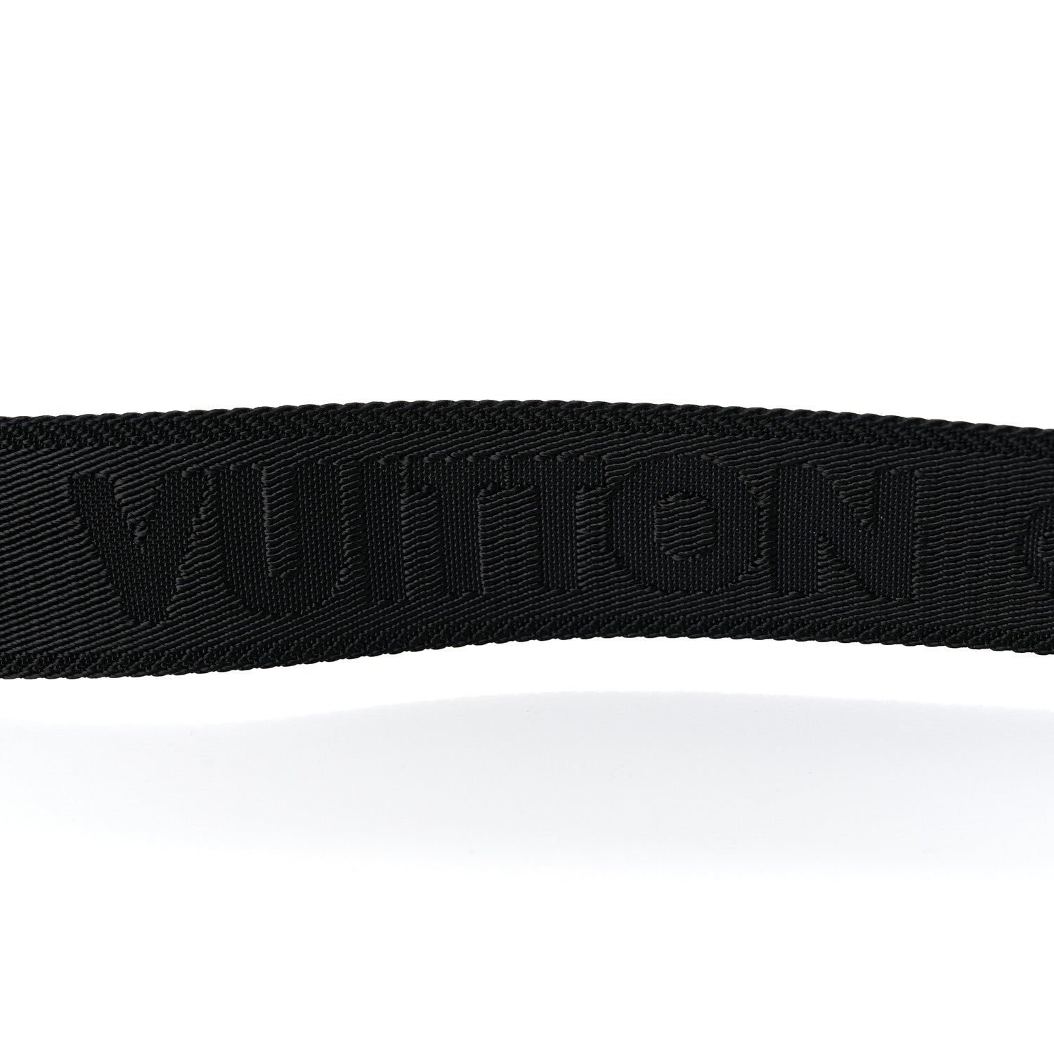 Louis Vuitton Nylon Calfskin Bubblegram Wallet Strap Black 4 of 4