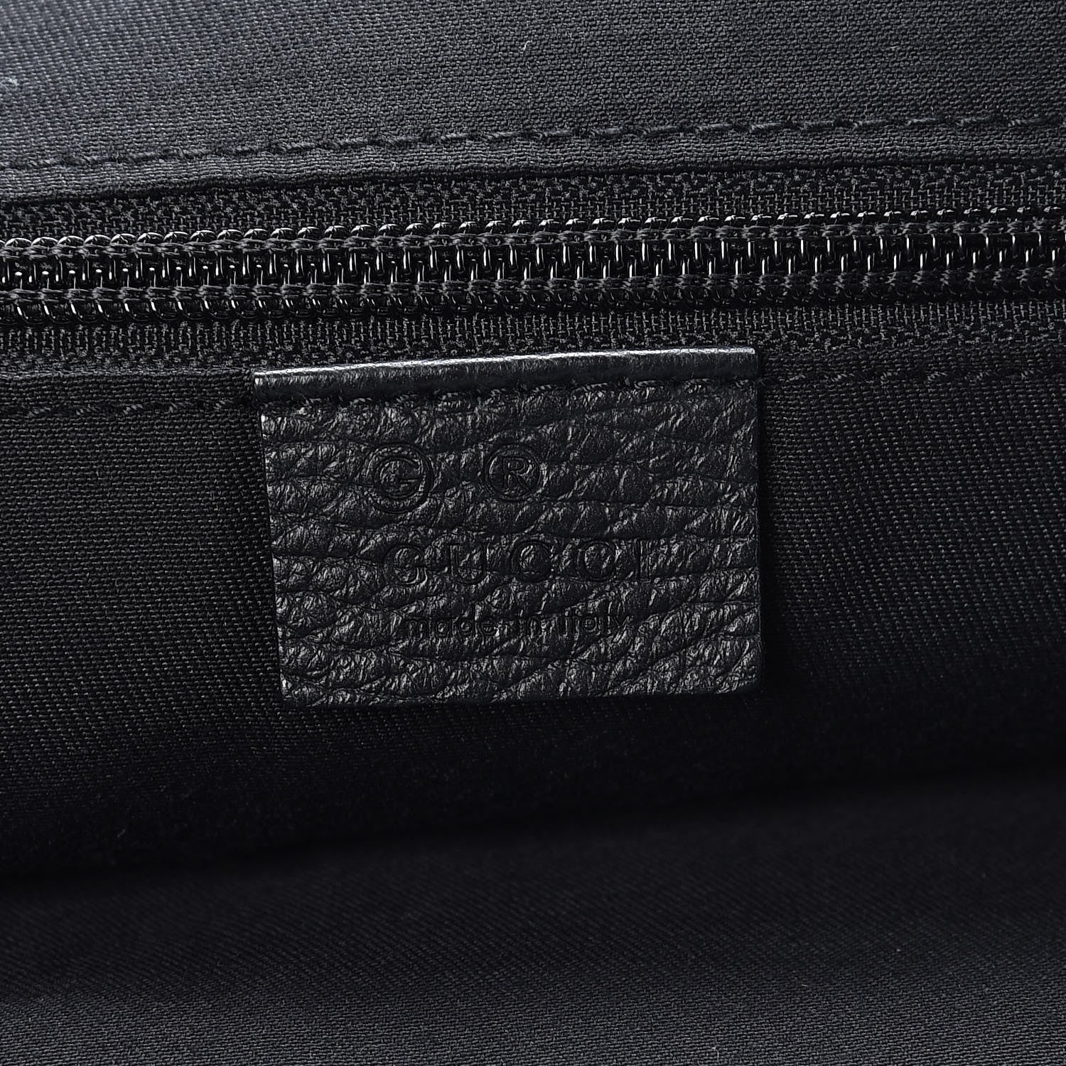 Gucci Nylon Monogram Messenger Black 7 of 9
