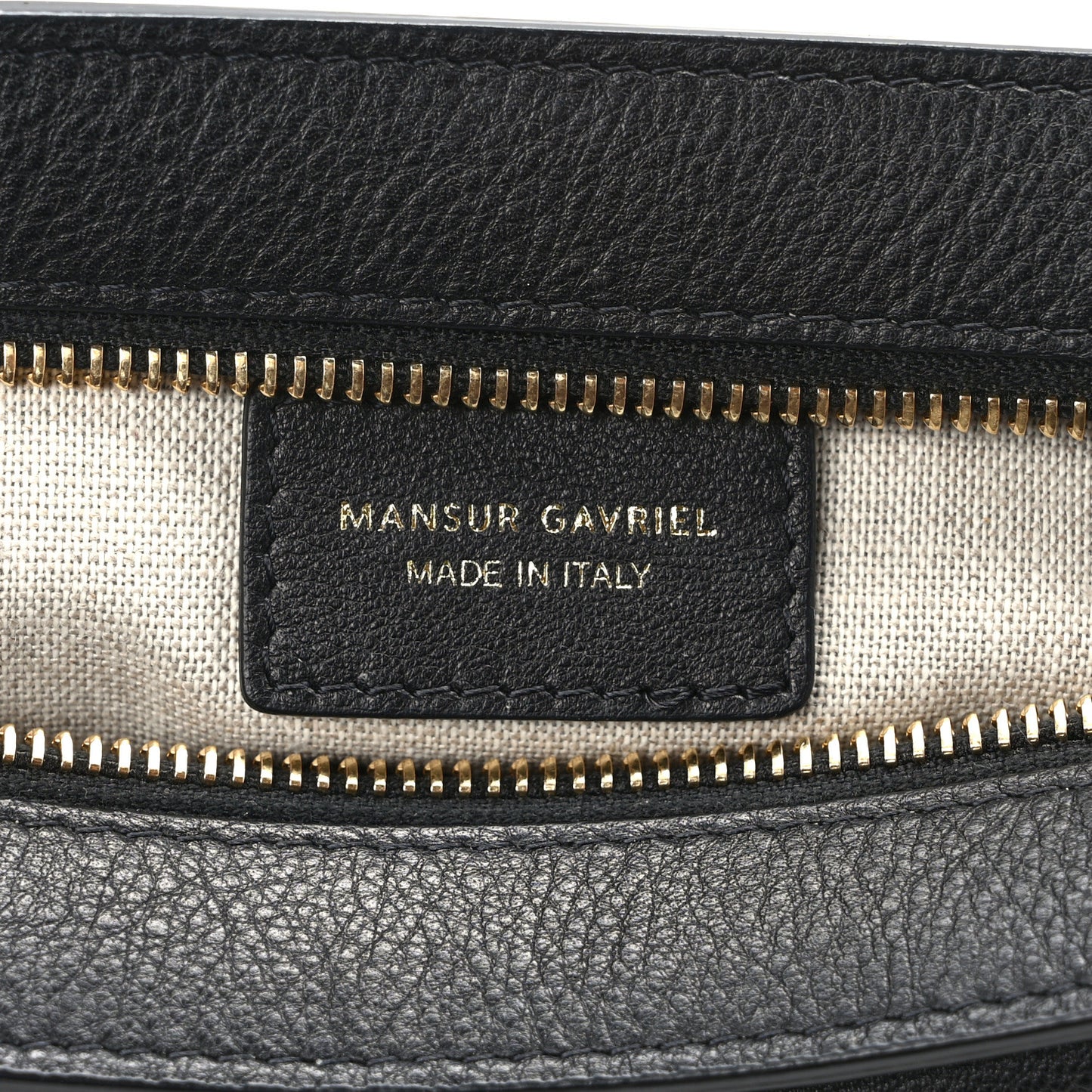 Soft Calfskin Moon Sling Bag Black