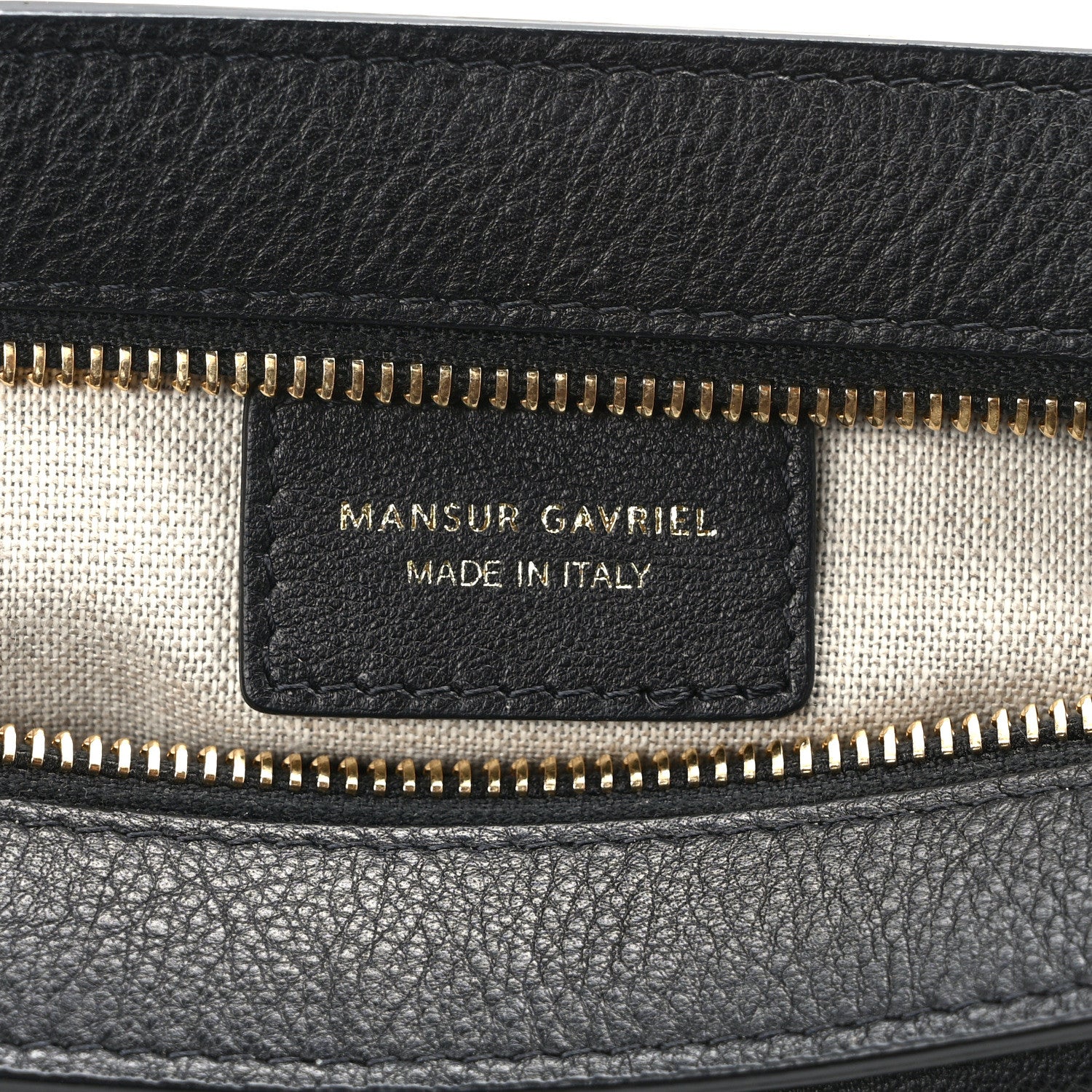 Mansur Gavriel Soft Calfskin Moon Sling Bag Black 6 of 11