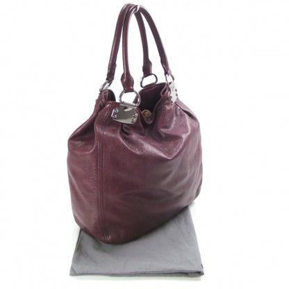 Miu Miu Vitello Leather Large Hobo Sandalo 3 of 12
