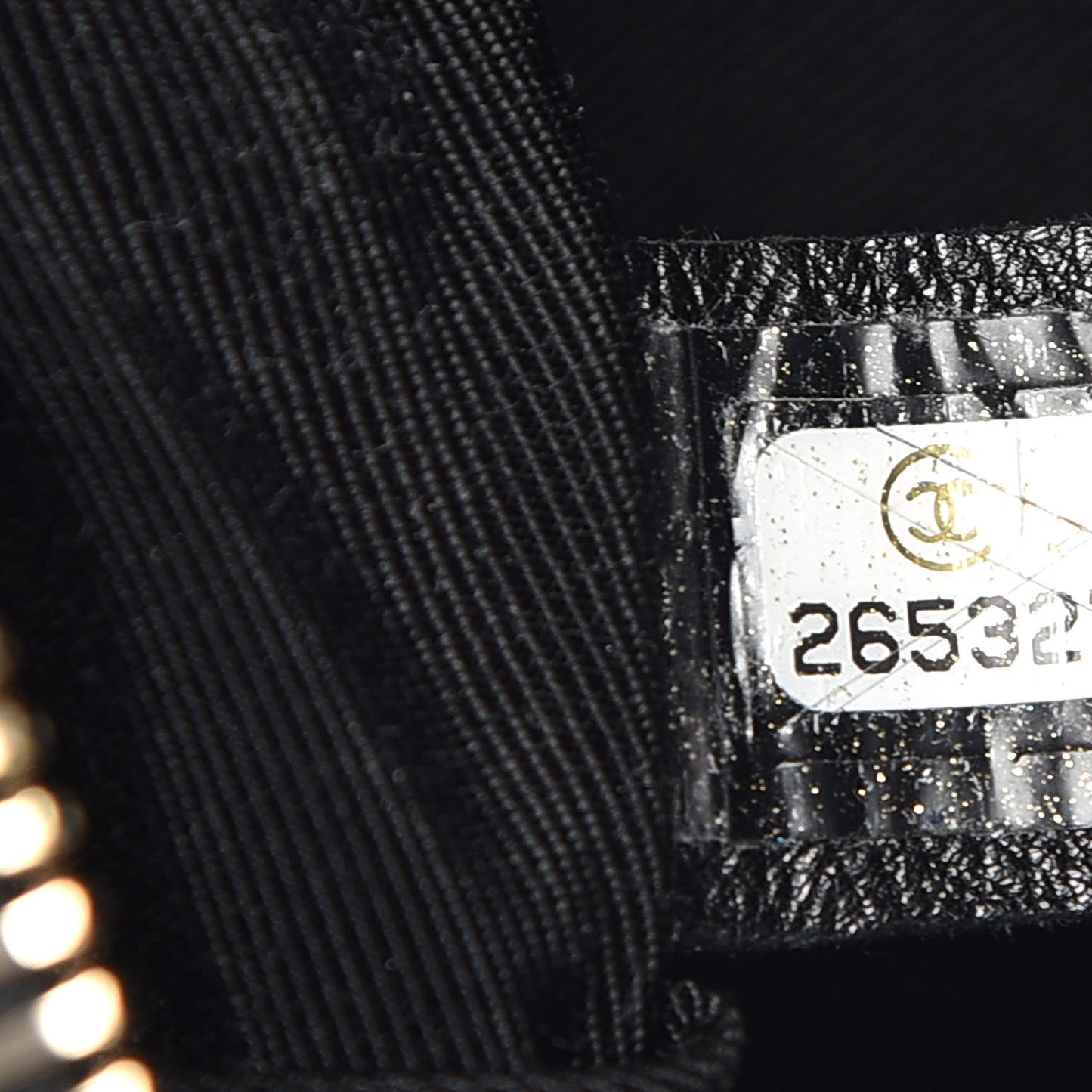 Calfskin Quilted Banane Waist Bag Fanny Pack Black