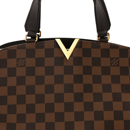 Louis Vuitton Damier Ebene Kensington Bowling Bag 7 of 13