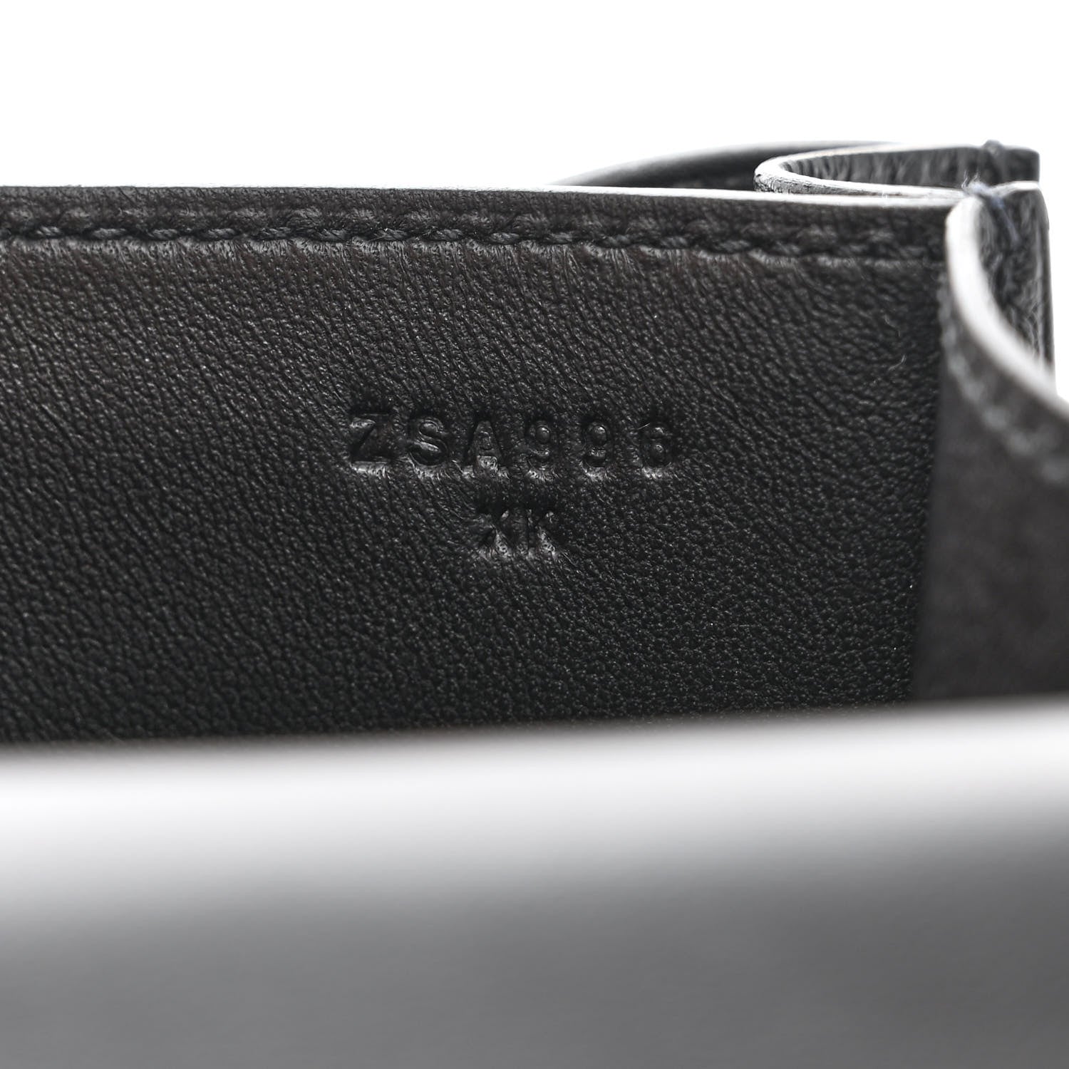 Hermes Ostrich Constance 18 Black 7 of 13