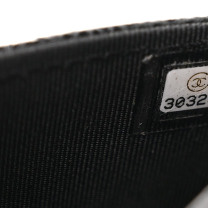 Chanel Caviar Quilted Flap Card Holder Wallet Black 8 of 8
