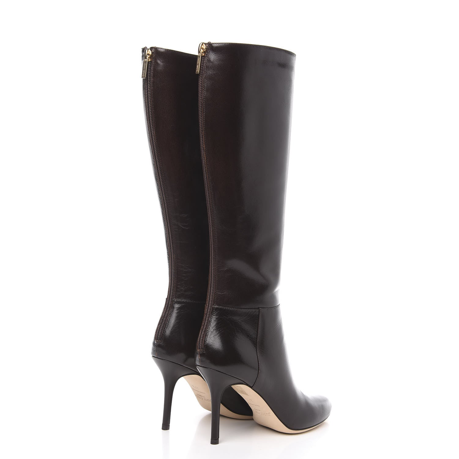 Jimmy Choo Kid Boots 37.5 Brown 4 of 10