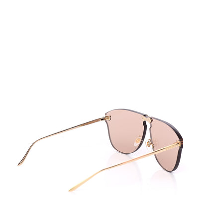 Gucci Rimless Sunglasses GG0354S Gold 4 of 7