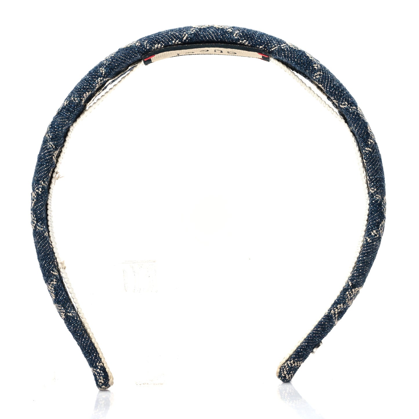 Denim Monogram Headband