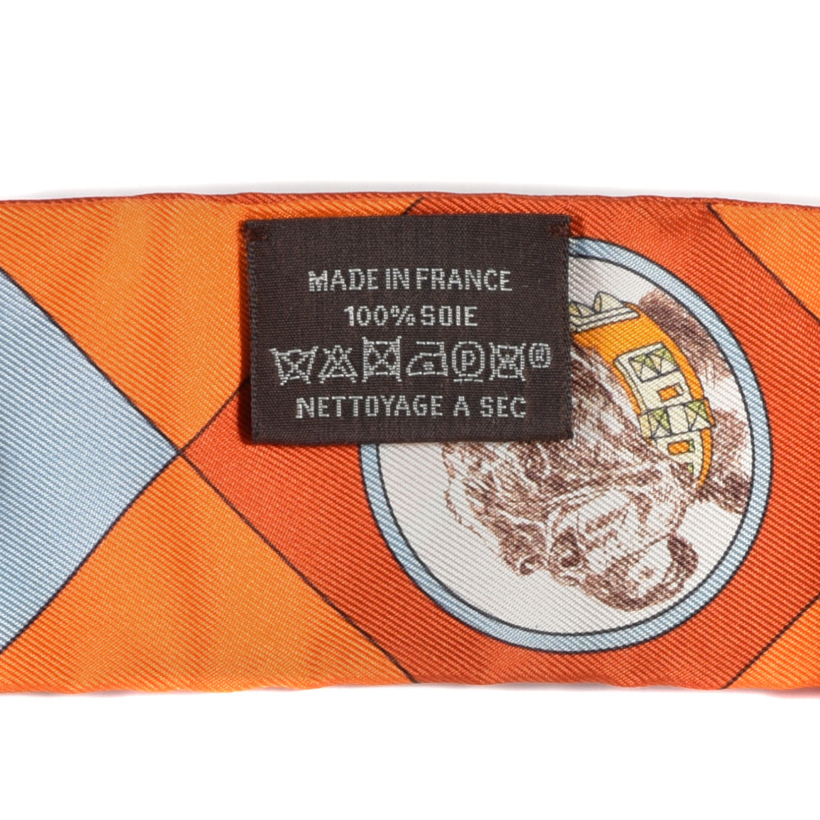 Silk Colliers Et Chiens Twilly Potiron Orange Ciel