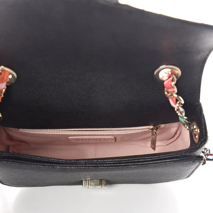 Chanel Caviar Quilted Thread Around Single Flap Black 5 of 9