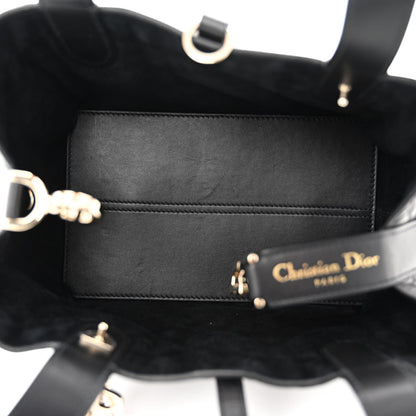 Christian Dior Calfskin Macrocannage Small Toujours Black 6 of 11