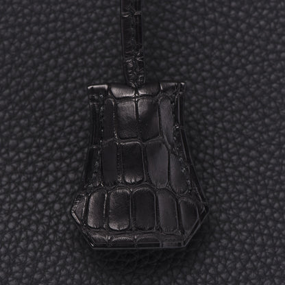 Hermes Togo Matte Alligator Birkin Touch 30 Black 32 of 35
