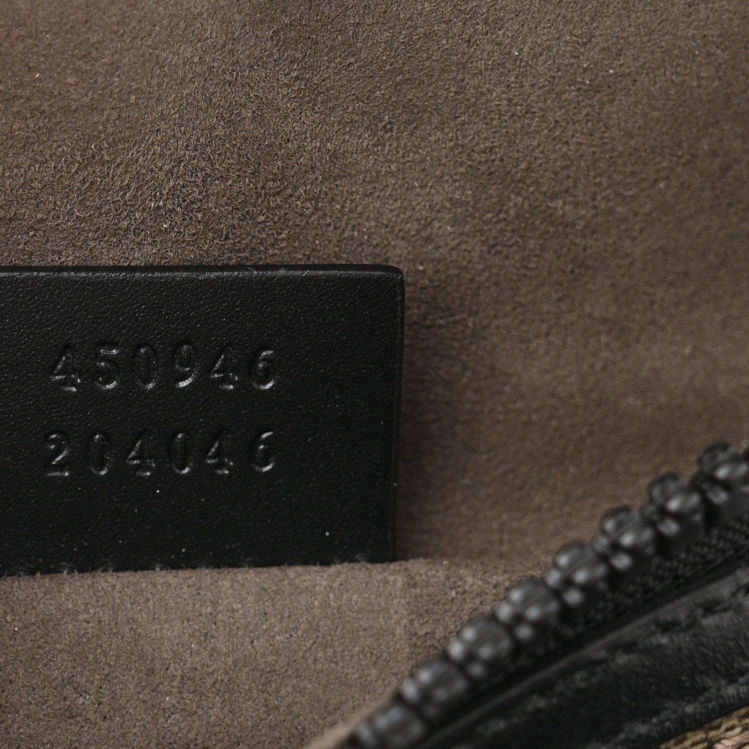 Gucci GG Supreme Monogram Belt Bag Black 7 of 12